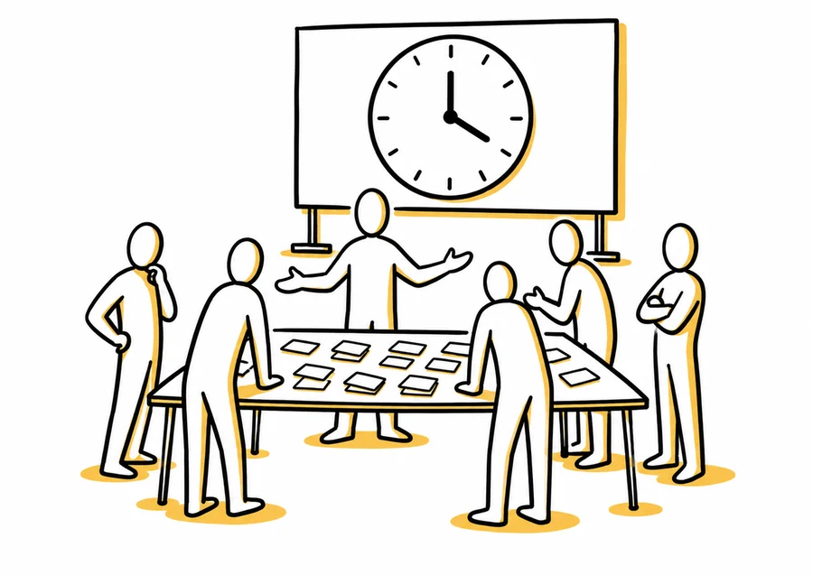Illustration Insuffle : une équipe en atelier de co-construction
