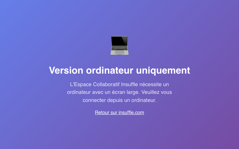 Espace Collaboratif Insuffle