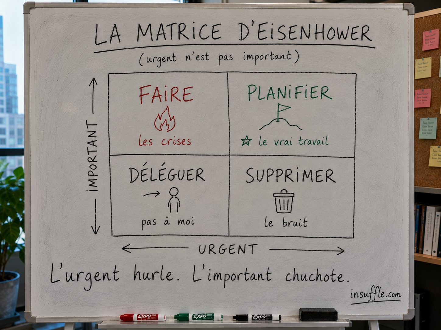 Culture de l'urgence : l'urgent hurle, l'important chuchote, et c'est l'urgent qu'on entend Culture de l'urgence : l'urgent hurle, l'important chuchote, et c'est l'urgent qu'on entend